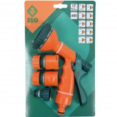 FLO 89208 Pistol pentru stropit multijet cu accesorii Flo 89208, 10 functii
