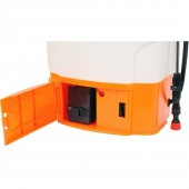 FLO 89611 Vermorel cu acumulator Flo 12V, 8.0Ah, capacitate 16l