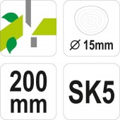 FLO 99208 Foarfeca universala pentru crengi Flo, 200 mm, grosime taiere max. 15 mm