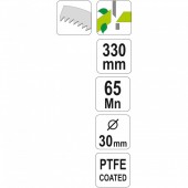 FLO 99310 Foarfeca tip parghie 330mm TEFLON, Flo 99310