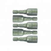 Gadget 330588 Set 5 biti tubulara cu cap magnetic Gadget 330588, 10x65mm, prindere 1/4, Cr-V