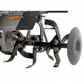 GeoTech K602693 Motosapa Blackstone MHG2400, putere 7 CP, motor benzina 4 timpi, latime lucru 90 cm, roti incluse, 6 viteze