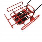 GeoTech K602856 Carucior electric Geotech E-Truck, 2 motoare 2x500W, max 200 Kg, Li-Ion 6Ah, 40V, 6 km/h, Laturi extensibile