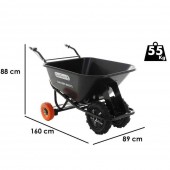 GeoTech K603750 Roaba electrica GeoTech Car, 2 motoare de 500W, 6Ah, 40V, 300Kg, 2 viteze