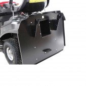 GeoTech K608095 Tractoras pentru gazon, GeoTech 7.5 CP, Diametru taiere cu 2 lame 68.5 cm, Inaltime taiere 35-75 mm, 6 viteze