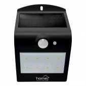 Home FLP 2/BK Solar Reflector LED cu panou solar, cu senzor de miscare, negru Home FLP 2/BK Solar, 1200 mAh