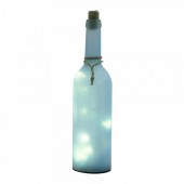 Home GB 30/BL Lampa cu ghirlanda 10 led-uri, decor sticla, Home GB 30/BL, albastra, 7.3 x 30 cm