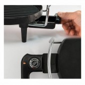 Home HGGR01 Grill electric Home HG GR 01, putere 2000 W, suprafata anti-derapanta