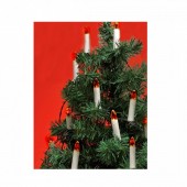 Home KI 16/RD GhirlandÄƒ cu becuri, lumanÄƒri cu clemÄƒ, Home KI 16/RD, lungime 8 m, 230V, rosu