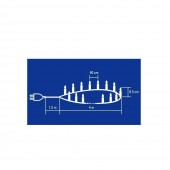 Home KI 16/RD GhirlandÄƒ cu becuri, lumanÄƒri cu clemÄƒ, Home KI 16/RD, lungime 8 m, 230V, rosu