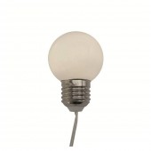 Home LP 20/WW GhirlandÄƒ cu LED-uri, decor globuri mate, 20 LED alb cald Home LP 20/WW, exterior
