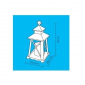 Home LTN 3/BK Felinar, lumÃ¢nare cu LED, negru, Home LTN 3/BK, 1 led portocaliu, interior