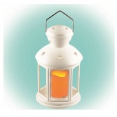 Home LTN1/WH Lampa cu led tip flacara Home LTN 1/WH, alba, 1 Led portocaliu