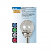 Home MX 826 Lampa solara metal/sticla Home MX 826, led, glob din sticla