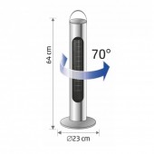 Home so-FK 52 Radiator cu oscilatie, Home FK 52, Ceramic, 1000/2000W, functie Timer