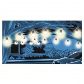 Home SO-LP 20/WW Ghirlandă cu LED-uri, decor globuri mate, 20 LED alb cald Home LP 20/WW, exterior
