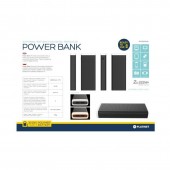 Home SO-PMPB20PAB Power Bank Platinet 20000mAh, 2.1A polymer USB+Ambient Lighting