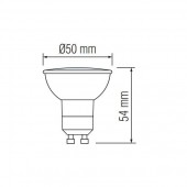 Horoz 001-002-0010/3000K Bec led Plus GU10, putere 10W, 3000K, 800 lm, 170-250V