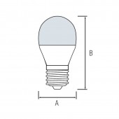 Horoz 001-006-0018/6400K Bec Led Premier-18, putere 18 W, 1600 lm, lumina rece 6400k, E27