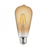 Horoz 001-029-0006 Bec led decorativ 6 W, Rustic Vintage-6, luminozitate 540 lm, E27