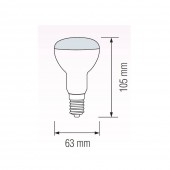 Horoz 001-041-0010/ Bec reflector Led, Refled-10, putere 10 W, 720 lm, 4200k, E27