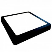 Horoz 016-026-0018/6400K/NEGRU Plafoniera led Arina 18 Black, patrat, lumina rece 6400 k, 18 W, 21x21 cm, 1850 lm, 100-265 V