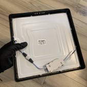 Horoz 016-026-0028/6400K/NEGRU Plafoniera led Arina 28 Black, patrat, 6400k, 28W, 283x283 mm, 3000 lm, 100-265 V