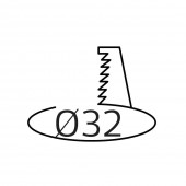 Horoz 016-038-0001/ Spot Led Laura Mat Chrome, 1W, 70lm, lumina neutral 4200K, patrat, 85-265V, Aluminiu