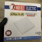 Horoz 016-065-0036/6400K/ALB Plafoniera led Sofia Patrat 36W, Alb, lumina rece, 36W, 225x225 mm, 3240 lm