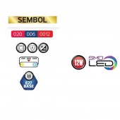 Horoz 020-006-0012 Pendul cu led Sembol Black, E27, 12W, 850lm, negru, 4000K