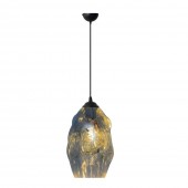 Horoz 021-014-0002CUPRU Pendula Meteor Chrome, max 60W, sticla, E27