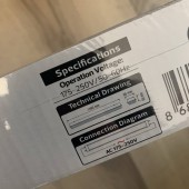 Horoz 057-001-2120 Corp suport pentru tuburi led, Profix-120D, 2xT8, IP54, max 2x40W