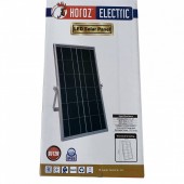 Horoz 068-012-0025/6400K Proiector cu panou solar Tiger-25, Li-Ion, telecomanda, 25 W, 465 lm, lumina rece, IP65, aluminiu