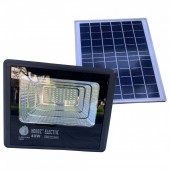 Horoz 068-012-0040/6400K Proiector cu panou solar Tiger-40, Li-Ion, telecomanda, 40 W, 840 lm, lumina rece, IP65, aluminiu
