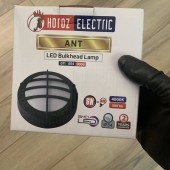 Horoz 071-004-0006/4000K/N Aplica cu led Ant 6 W, 300lm, lumina neutra 4000K, neagra, Aluminiu, IP54