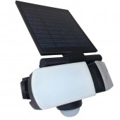 Horoz 072-001-0008 Proiector solar Horoz, reglabil, 8W, Li-Ion, 600 lm, senzor de miscare, IP44, 6400K
