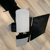 Horoz 072-001-0008 Proiector solar Horoz, reglabil, 8W, Li-Ion, 600 lm, senzor de miscare, IP44, 6400K