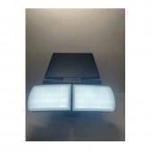 Horoz 072-001-0008 Proiector solar Horoz, reglabil, 8W, Li-Ion, 600 lm, senzor de miscare, IP44, 6400K