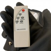 Horoz 074-009-0050/6400K Lampa solara pentru iluminat stradal Grand-50, 826 lm, 50W, 6400K, IP65, telecomanda, senzor miscare