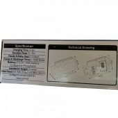 Horoz 074-009-0050/6400K Lampa solara pentru iluminat stradal Grand-50, 826 lm, 50W, 6400K, IP65, telecomanda, senzor miscare