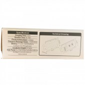 Horoz 074-009-0100 Lampa solara pentru iluminat stradal Grand-100, 984 lm, 100W, 6400K, IP65, telecomanda, senzor miscare