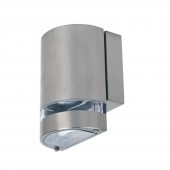 Horoz 075-010-0003/ Aplica de exterior Gardenya-3, Inox, IP44, GU10, max 35W