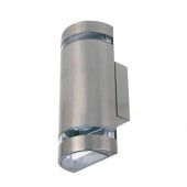 Horoz 075-010-0004 Aplica de exterior Gardenya-4, Inox, IP44, GU10, max 2x35W