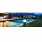 Horoz 075-015-0005 Lampa de gradina Kavak SQ-5, corp aluminiu, de perete, 800x90 mm, negru, IP44