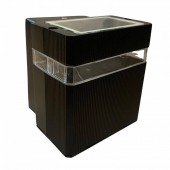 Horoz 075-019-0001 Aplica de exterior Regnum-1, Otel inoxidabil, IP44, 1xGU10