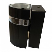 Horoz 075-019-0003 Aplica de exterior Regnum-3, Otel inoxidabil, IP44, 1xGU10