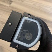 Horoz 075-019-0003 Aplica de exterior Regnum-3, Otel inoxidabil, IP44, 1xGU10