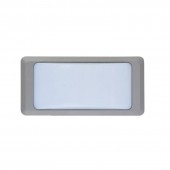 Horoz 076-028-0012/ Aplica de exterior LED, Badem, ABS, IP65, 12W, 4200K