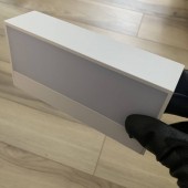 Horoz 076-037-0009/ALB Aplica de exterior Andiz White, putere 9W, lumina neutra 4200K, 450lm, 100-265V, IP65