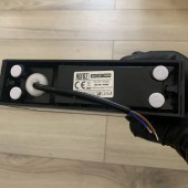 Horoz 076-037-0009/NEGRU Aplica de exterior Andiz Black, putere 9W, lumina neutra 4200K, 450lm, 100-265V, IP65